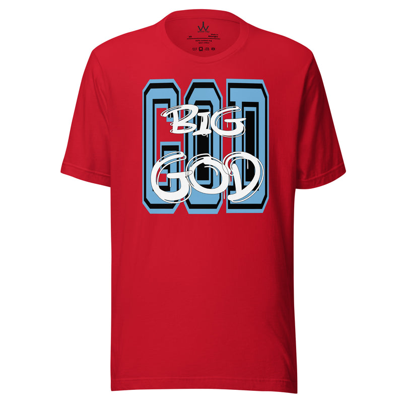 BIG GOD - Carolina Blue - Unisex t-shirt