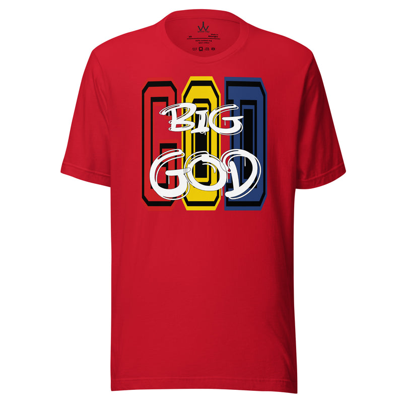 BIG GOD - COLORS 1 - Unisex t-shirt