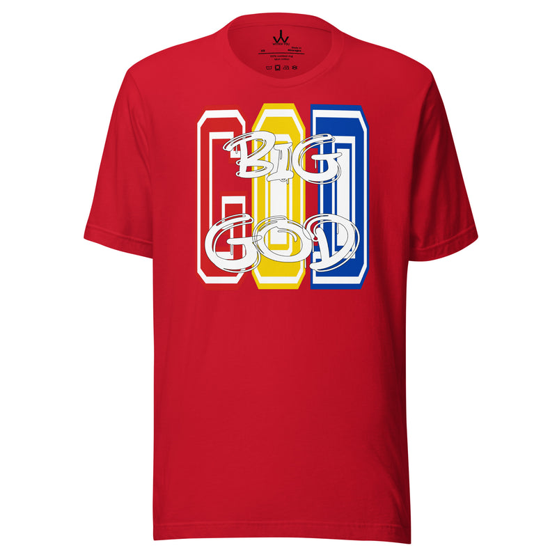 BIG GOD - COLORS 1 - Unisex t-shirt