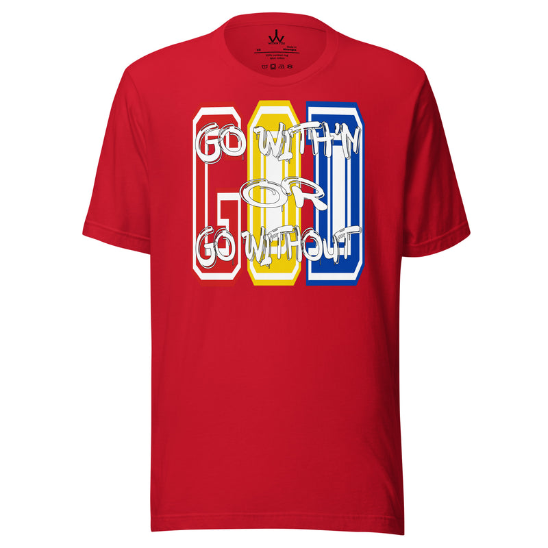 GO WITH'N - COLORS 1 - Unisex t-shirt