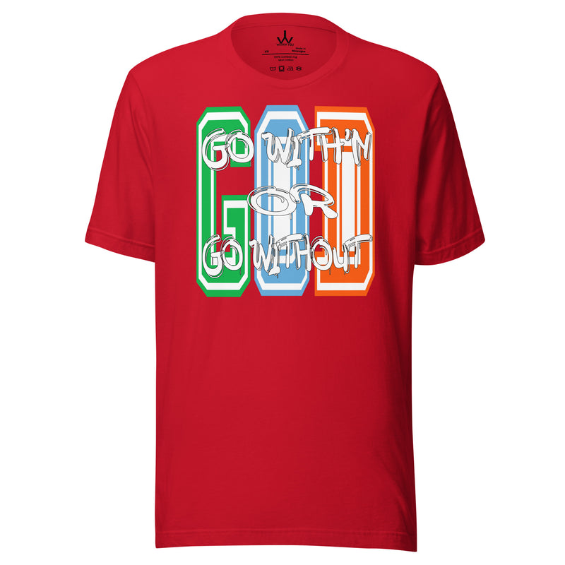 GO WITH'N - COLORS 2 - Unisex t-shirt