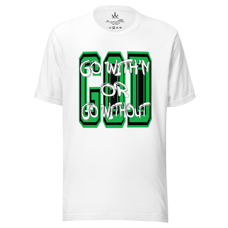 GO WITH'N - GREEN - Unisex t-shirt