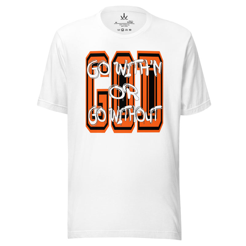 GO WITH'N - ORANGE - Unisex t-shirt