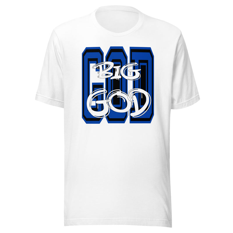 BIG GOD - BLUE -Unisex t-shirt