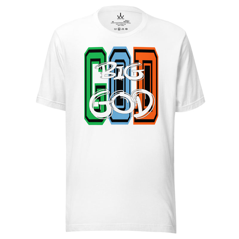 BIG GOD - COLORS 2 - Unisex t-shirt