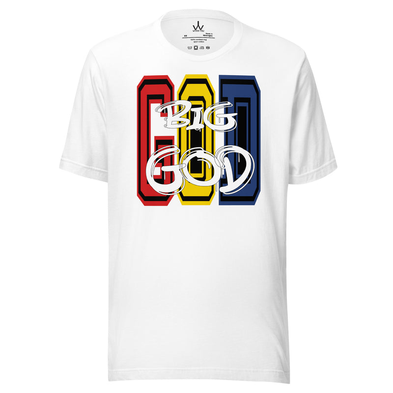 BIG GOD - COLORS 1 - Unisex t-shirt