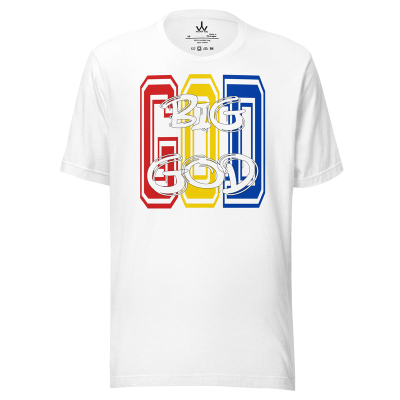 BIG GOD - COLORS 1 - Unisex t-shirt