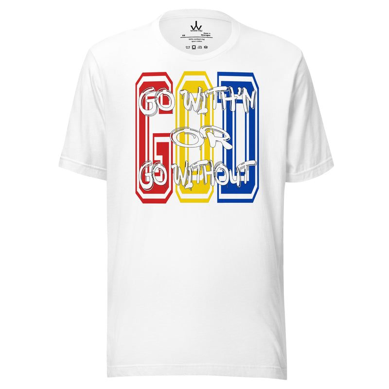 GO WITH'N - COLORS 1 - Unisex t-shirt