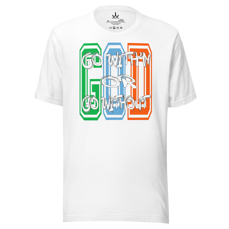 GO WITH'N - COLORS 2 - Unisex t-shirt