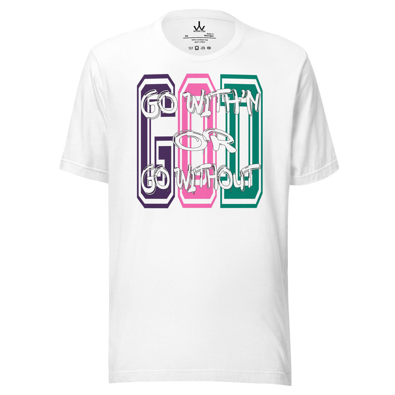 GO WITH'N - COLORS 3 - Unisex t-shirt