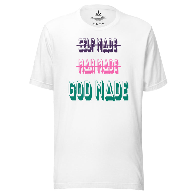 GOD MADE - COLORS 3 - Unisex t-shirt