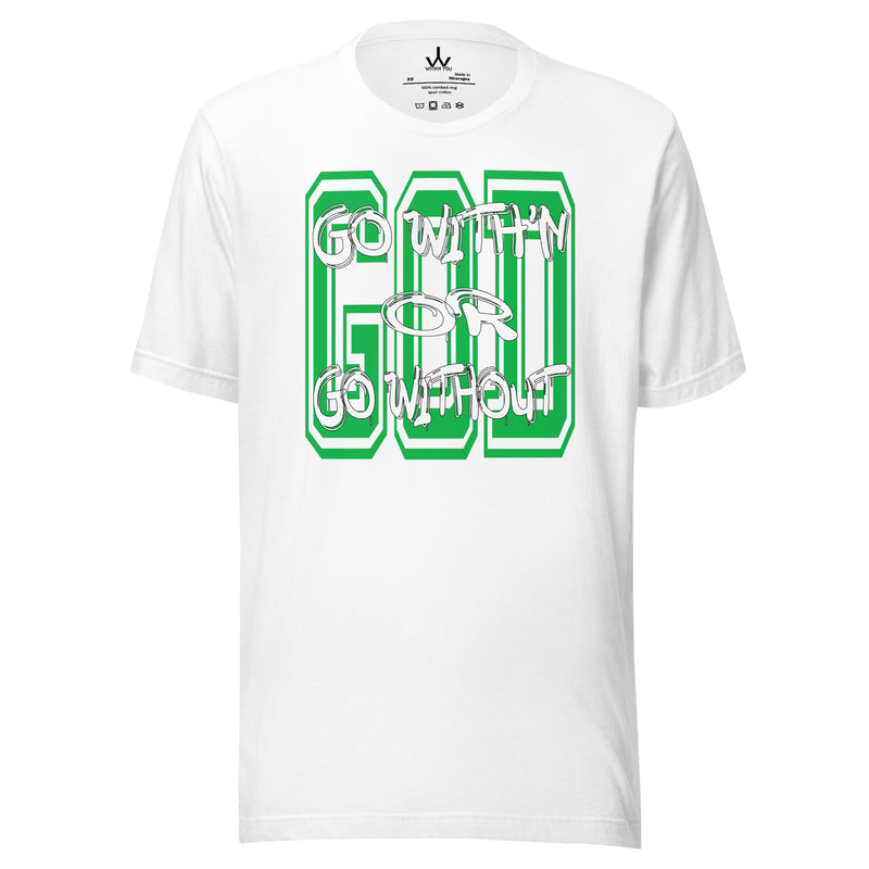 GO WITH'N - GREEN - Unisex t-shirt