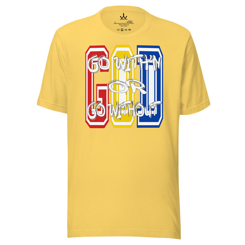 GO WITH'N - COLORS 1 - Unisex t-shirt