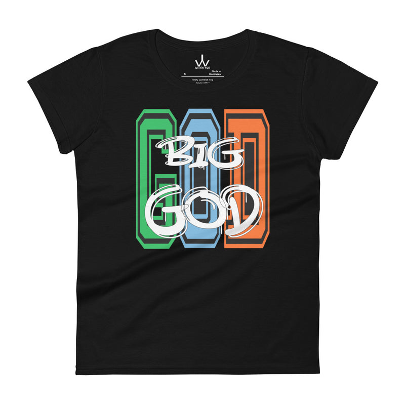 BIG GOD - Colors 2 - Women's short sleeve t-shirt