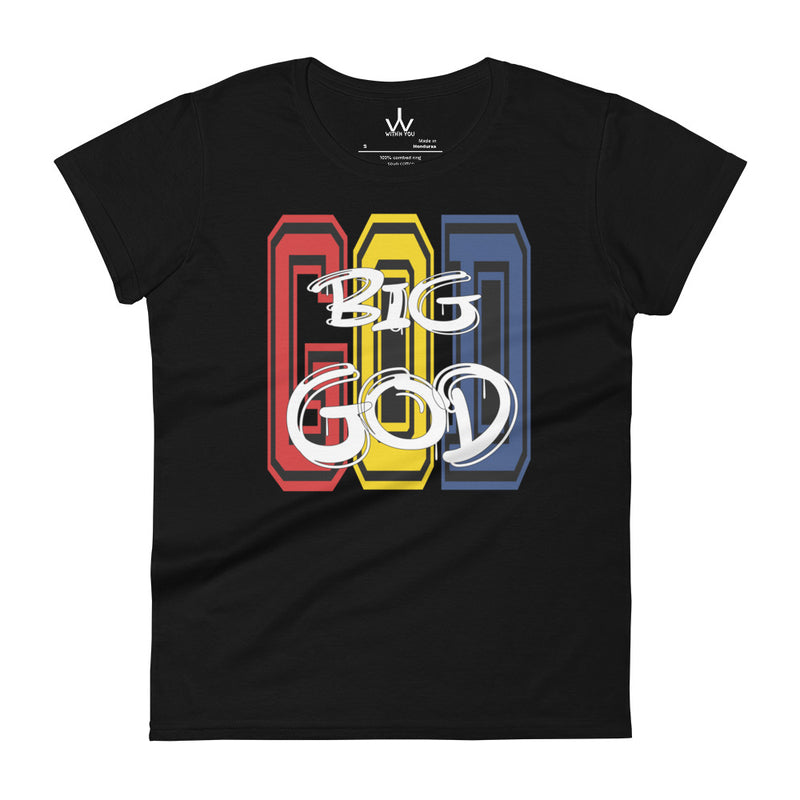 BIG GOD - Colors 1 - Women's short sleeve t-shirt