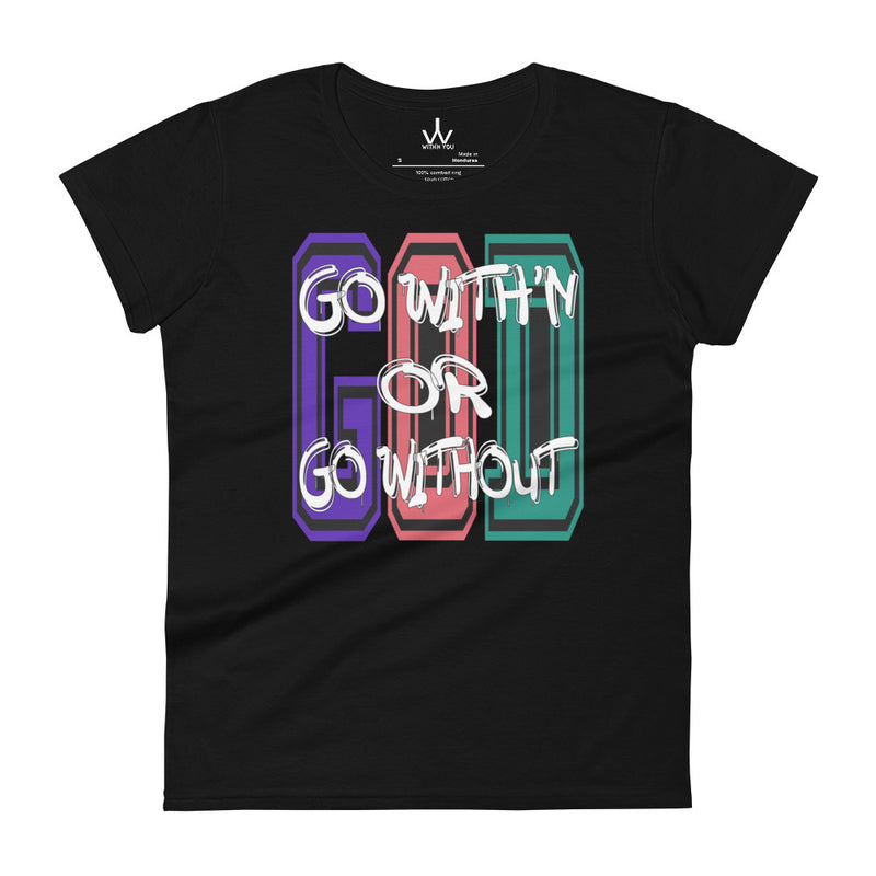 GO WITH'N - Colors 3 - Women's short sleeve t-shirt