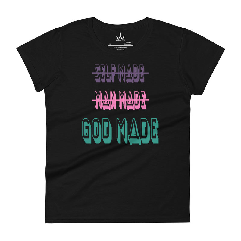 GOD MADE - Colors 3 - Women's short sleeve t-shirt