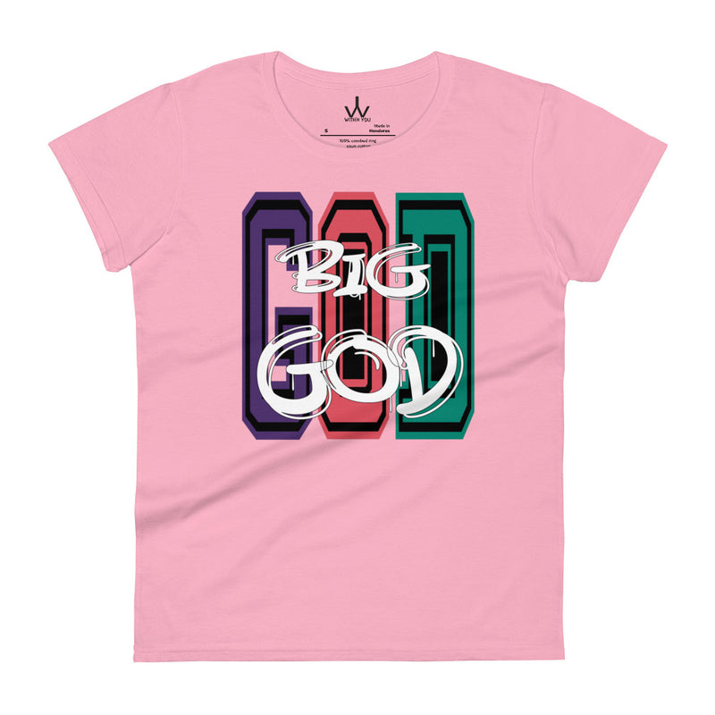 BIG GOD - Colors 3 - Women's short sleeve t-shirt