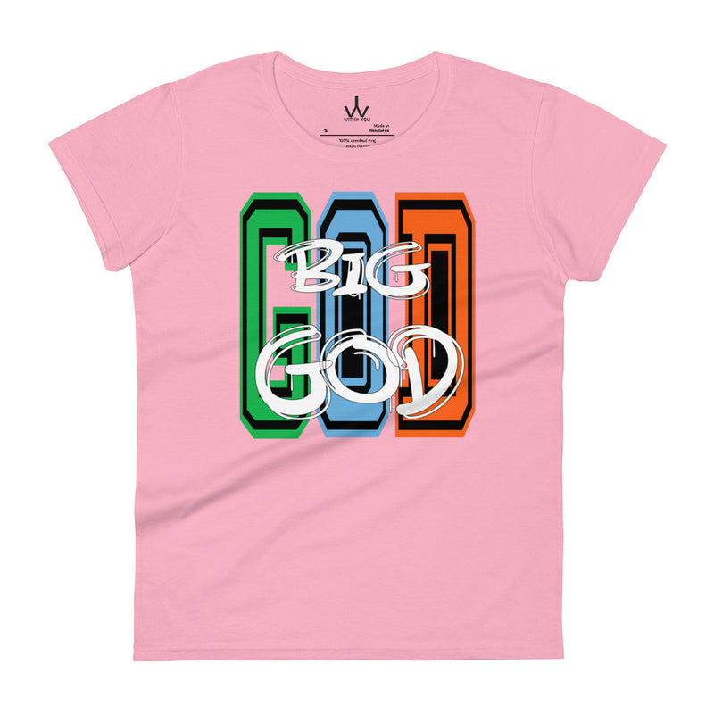 BIG GOD - Colors 2 - Women's short sleeve t-shirt