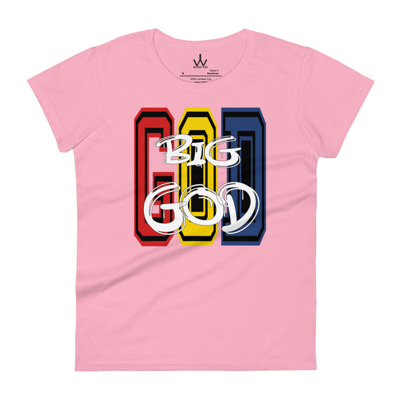 BIG GOD - Colors 1 - Women's short sleeve t-shirt