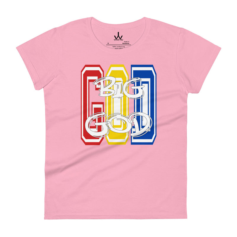 BIG GOD - Colors 1 - Women's short sleeve t-shirt