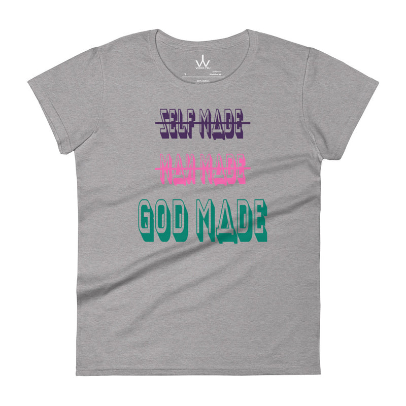 GOD MADE - Colors 3 - Women's short sleeve t-shirt