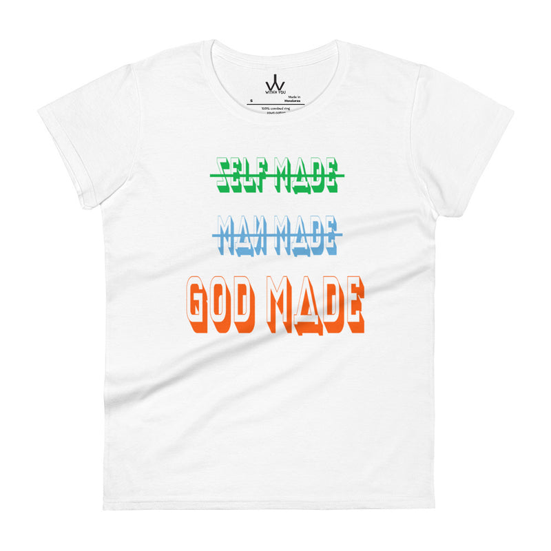 GOD MADE - Colors 2 - Women's short sleeve t-shirt