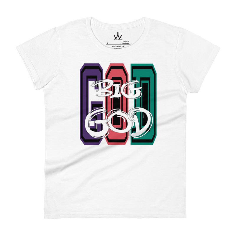 BIG GOD - Colors 3 - Women's short sleeve t-shirt