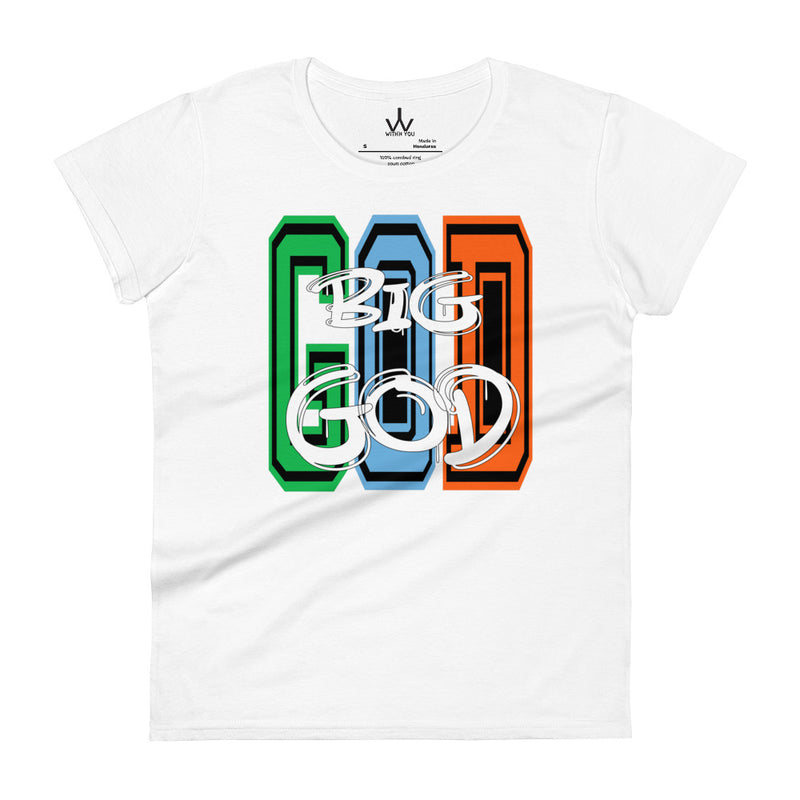 BIG GOD - Colors 2 - Women's short sleeve t-shirt