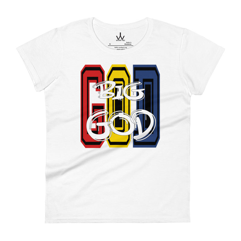 BIG GOD - Colors 1 - Women's short sleeve t-shirt